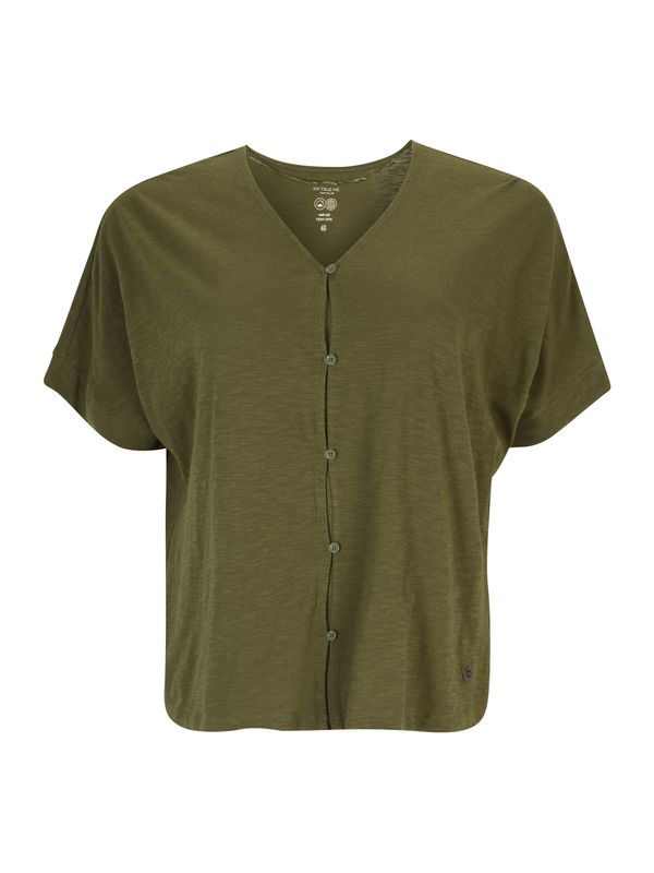 Tom Tailor Women + Tom Tailor Women + Тениска  маслина