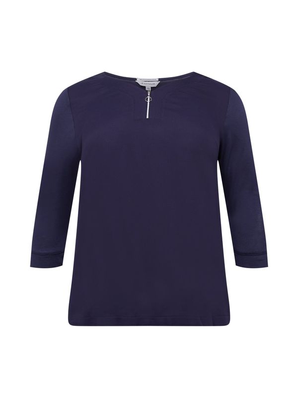 Tom Tailor Women + Tom Tailor Women + Тениска  нейви синьо
