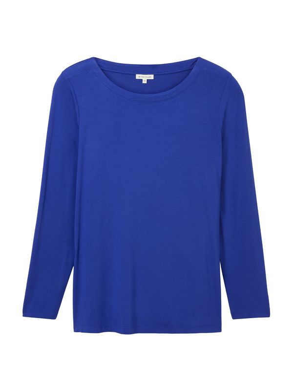 Tom Tailor Women + Tom Tailor Women + Тениска  синя тинтява
