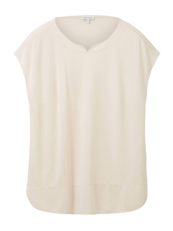 Tom Tailor Women + Tom Tailor Women + Тениска  светлобежово
