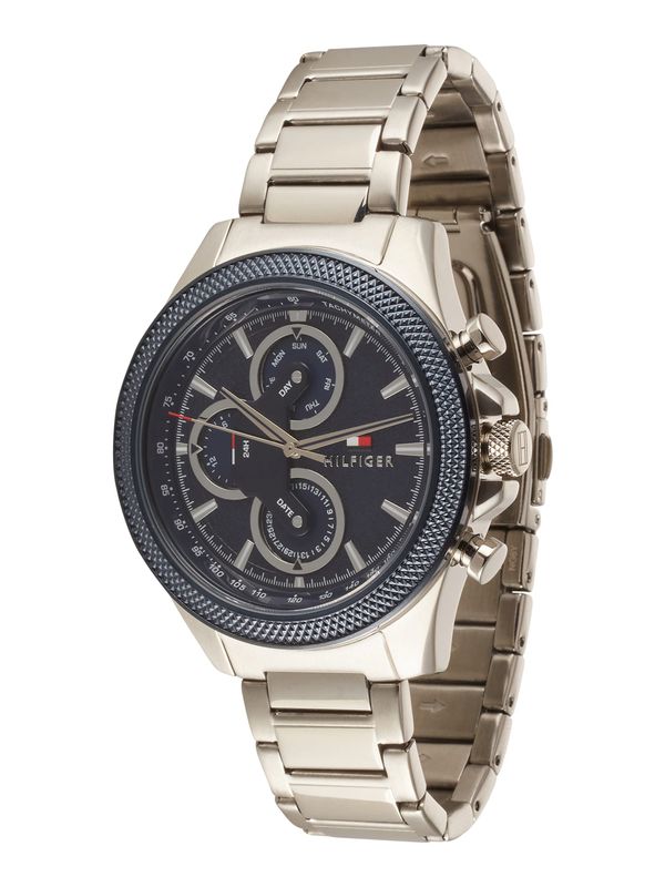 TOMMY HILFIGER TOMMY HILFIGER Аналогов часовник  нощно синьо / ярко червено / сребърно / бяло