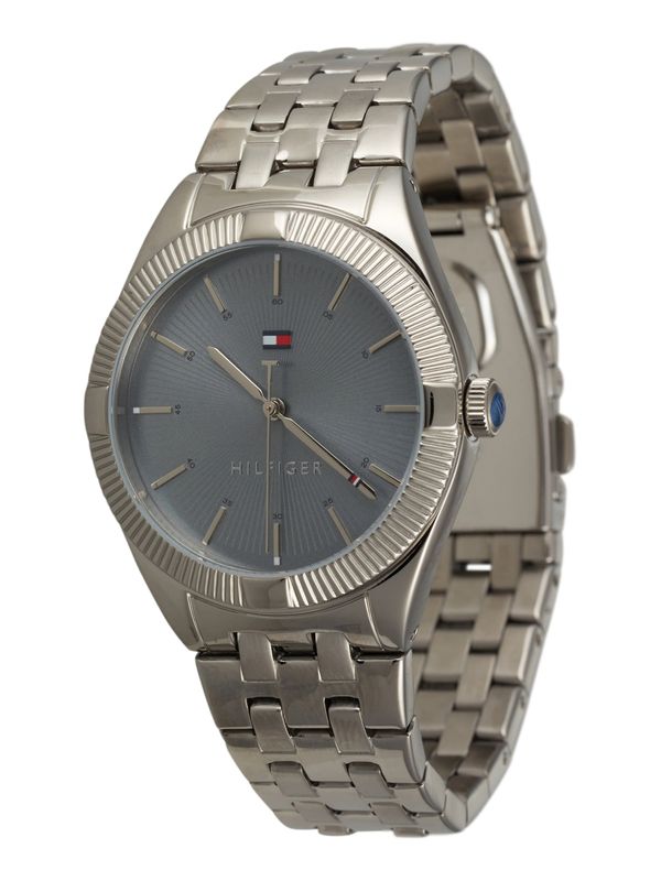 TOMMY HILFIGER TOMMY HILFIGER Аналогов часовник  тъмносиво / сребърно