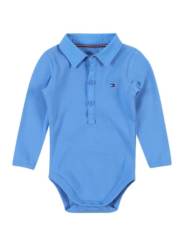 TOMMY HILFIGER TOMMY HILFIGER Бебешки гащеризони/боди  опушено синьо