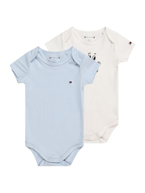 TOMMY HILFIGER TOMMY HILFIGER Бебешки гащеризони/боди  светлосиньо / червено / черно / бяло