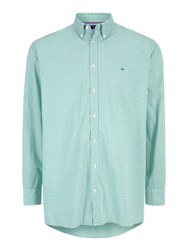 Tommy Hilfiger Big & Tall Tommy Hilfiger Big & Tall Риза  нейви синьо / смарагдово зелено / огнено червено / бяло