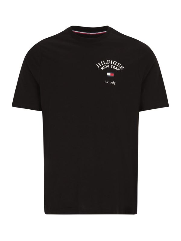 Tommy Hilfiger Big & Tall Tommy Hilfiger Big & Tall Тениска 'VARSITY'  нейви синьо / ярко червено / черно / бяло