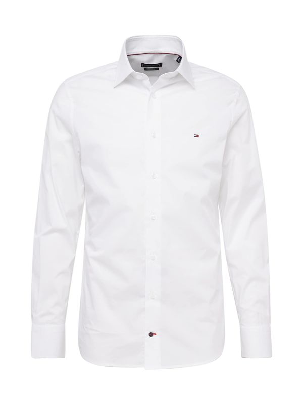TOMMY HILFIGER TOMMY HILFIGER Бизнес риза 'FLEX'  бяло