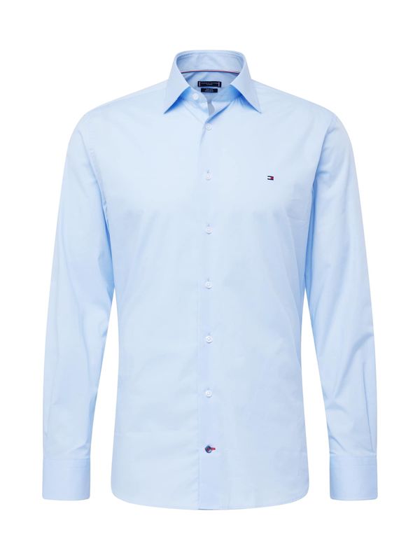 TOMMY HILFIGER TOMMY HILFIGER Бизнес риза 'FLEX'  светлосиньо