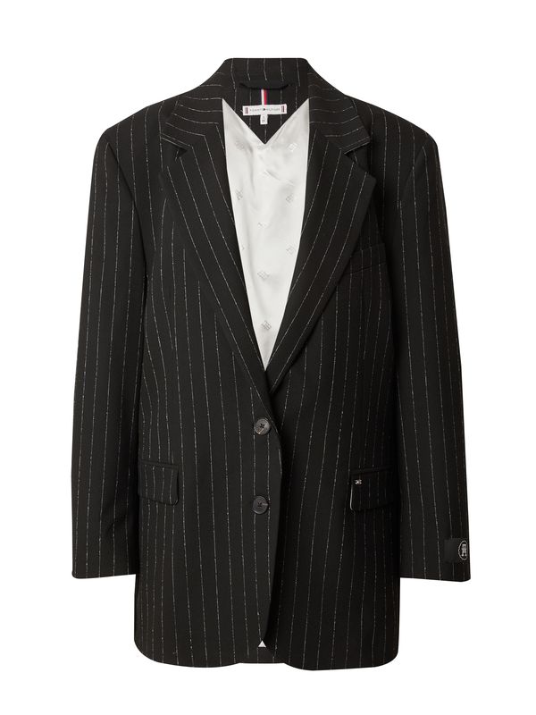 TOMMY HILFIGER TOMMY HILFIGER Блейзър  червено / черно / бяло