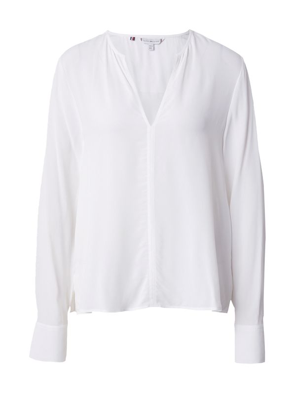TOMMY HILFIGER TOMMY HILFIGER Блуза  бяло