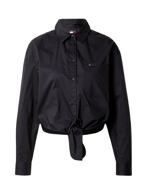 TOMMY HILFIGER TOMMY HILFIGER Блуза  черно