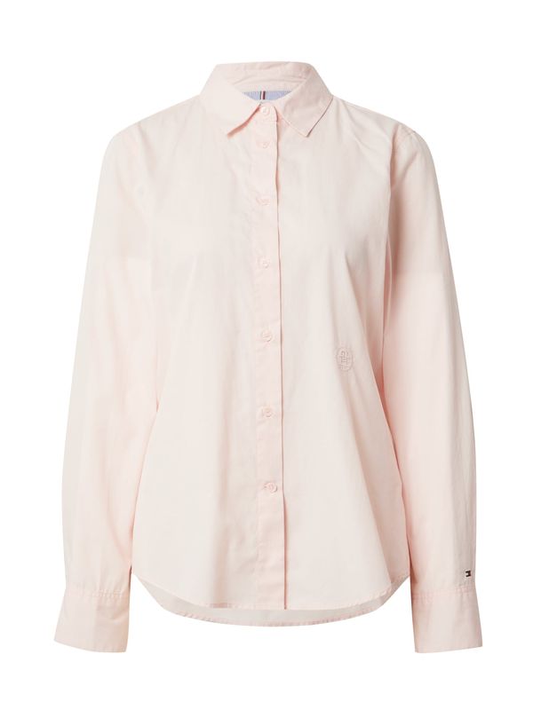 TOMMY HILFIGER TOMMY HILFIGER Блуза 'Essential'  пастелно розово