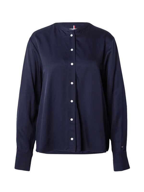 TOMMY HILFIGER TOMMY HILFIGER Блуза  тъмносиньо