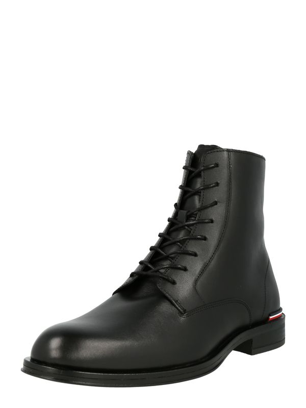 TOMMY HILFIGER TOMMY HILFIGER Боти с връзки 'CORE'  тъмносиньо / червено / черно / бяло