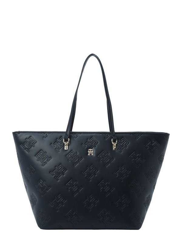 TOMMY HILFIGER TOMMY HILFIGER "Чанта тип ""Shopper"""  нощно синьо