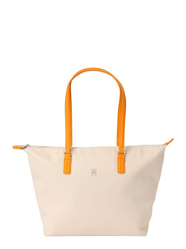 TOMMY HILFIGER TOMMY HILFIGER "Чанта тип ""Shopper""" 'POPPY'  светлобежово / оранжево