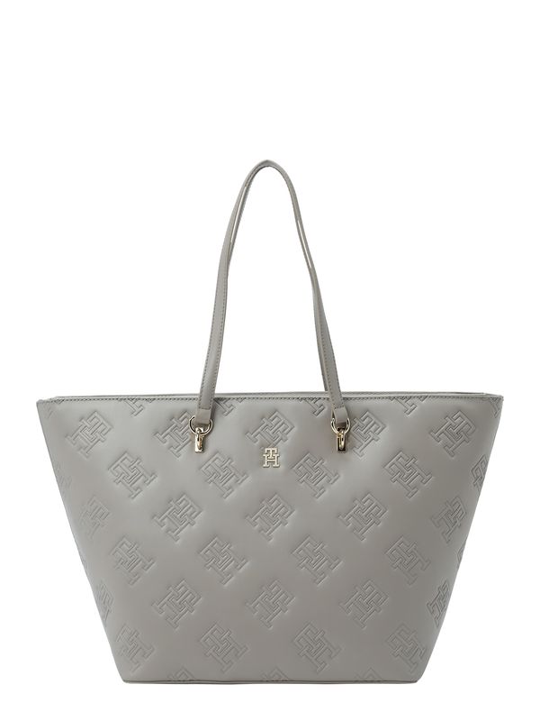 TOMMY HILFIGER TOMMY HILFIGER "Чанта тип ""Shopper"""  сиво