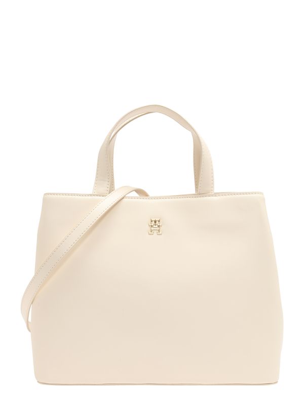 TOMMY HILFIGER TOMMY HILFIGER "Чанта тип ""Shopper""" 'Spring Chic'  кремаво