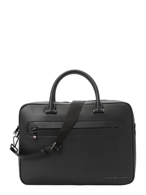 TOMMY HILFIGER TOMMY HILFIGER Чанта за лаптоп  черно