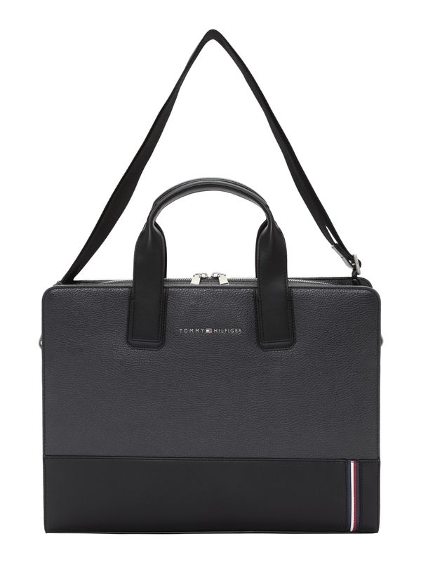 TOMMY HILFIGER TOMMY HILFIGER Чанта за лаптоп  нейви синьо / червено / черно / бяло