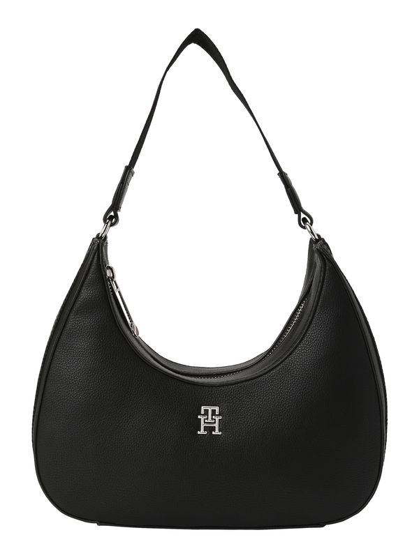 TOMMY HILFIGER TOMMY HILFIGER Чанта за през рамо 'Essential'  черно