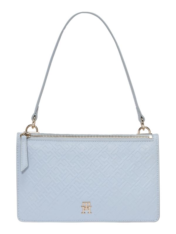 TOMMY HILFIGER TOMMY HILFIGER Чанта за през рамо  светлосиньо / злато