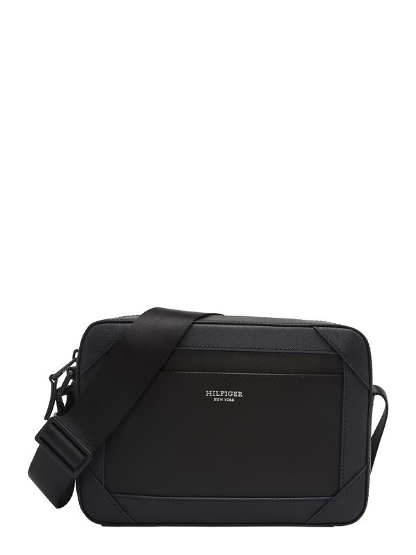TOMMY HILFIGER TOMMY HILFIGER Чанта за през рамо тип преметка  черно