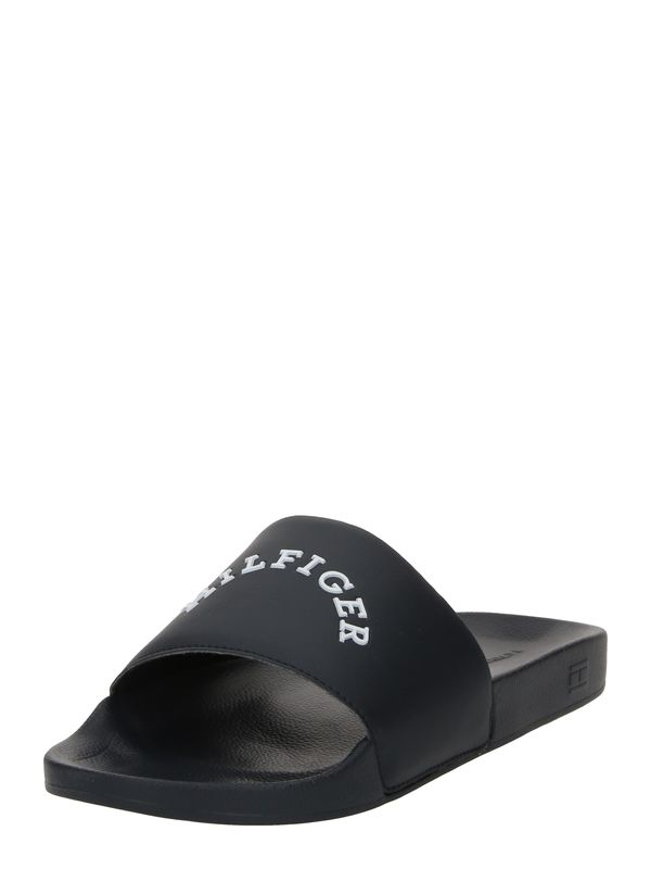 TOMMY HILFIGER TOMMY HILFIGER Чехли  нощно синьо / бяло