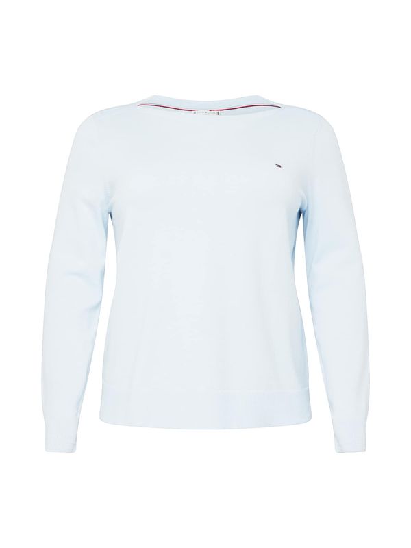 Tommy Hilfiger Curve Tommy Hilfiger Curve Пуловер  морскосиньо / светлосиньо / червено / бяло