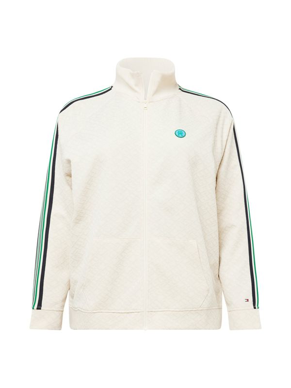 Tommy Hilfiger Curve Tommy Hilfiger Curve Суичъри с качулка  кремаво / лазурно синьо / зелено / черно