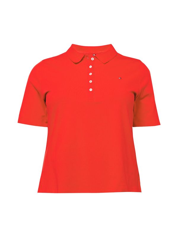 Tommy Hilfiger Curve Tommy Hilfiger Curve Тениска '1985 Collection'  нейви синьо / светлочервено / бяло