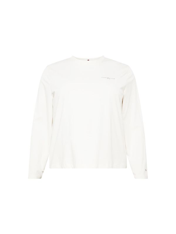 Tommy Hilfiger Curve Tommy Hilfiger Curve Тениска  кремаво / нейви синьо / червено