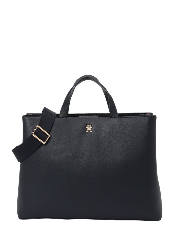 TOMMY HILFIGER TOMMY HILFIGER Дамска чанта 'Essentials'  морскосиньо / ярко червено / мръсно бяло