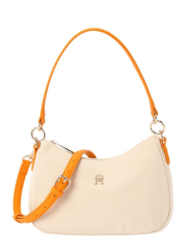 TOMMY HILFIGER TOMMY HILFIGER Дамска чанта 'POPPY'  бежово / оранжево