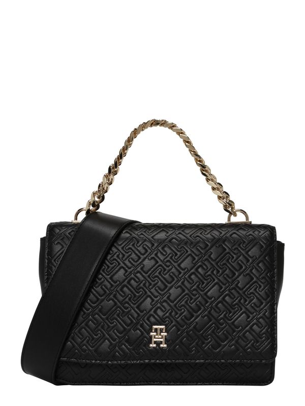 TOMMY HILFIGER TOMMY HILFIGER Дамска чанта  злато / черно