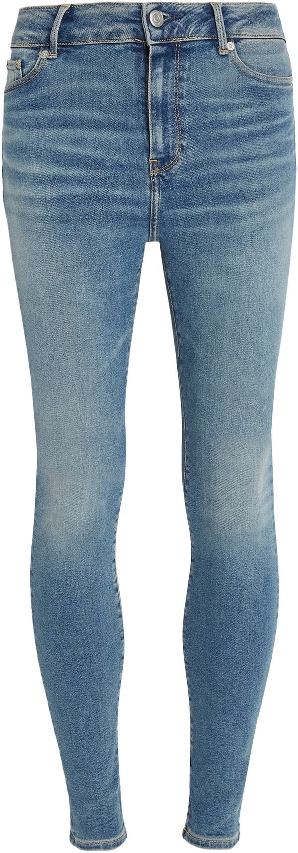 TOMMY HILFIGER TOMMY HILFIGER Дънки 'Harlem'  син деним / тъмносиньо / червено / бяло