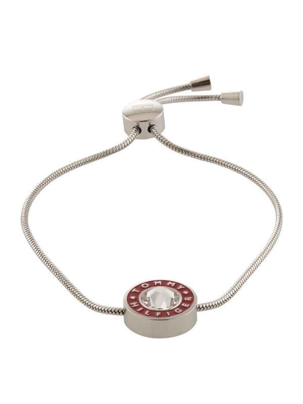 TOMMY HILFIGER TOMMY HILFIGER Гривна  черешово червено / сребърно