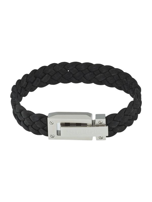 TOMMY HILFIGER TOMMY HILFIGER Гривна  черно / сребърно