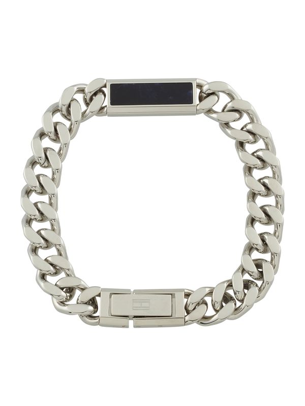 TOMMY HILFIGER TOMMY HILFIGER Гривна  черно / сребърно