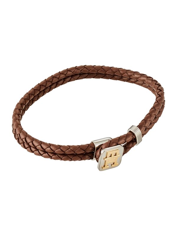 TOMMY HILFIGER TOMMY HILFIGER Гривна  карамел / злато / сребърно