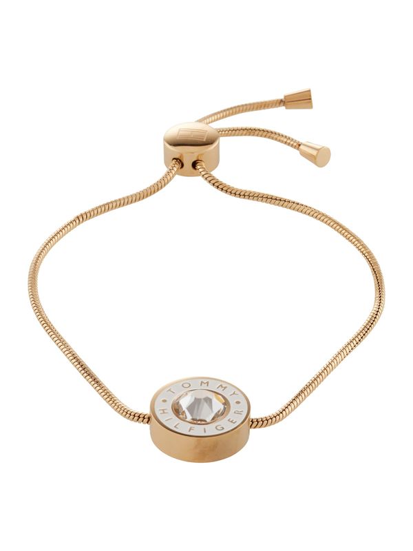 TOMMY HILFIGER TOMMY HILFIGER Гривна  злато / прозрачно / бяло