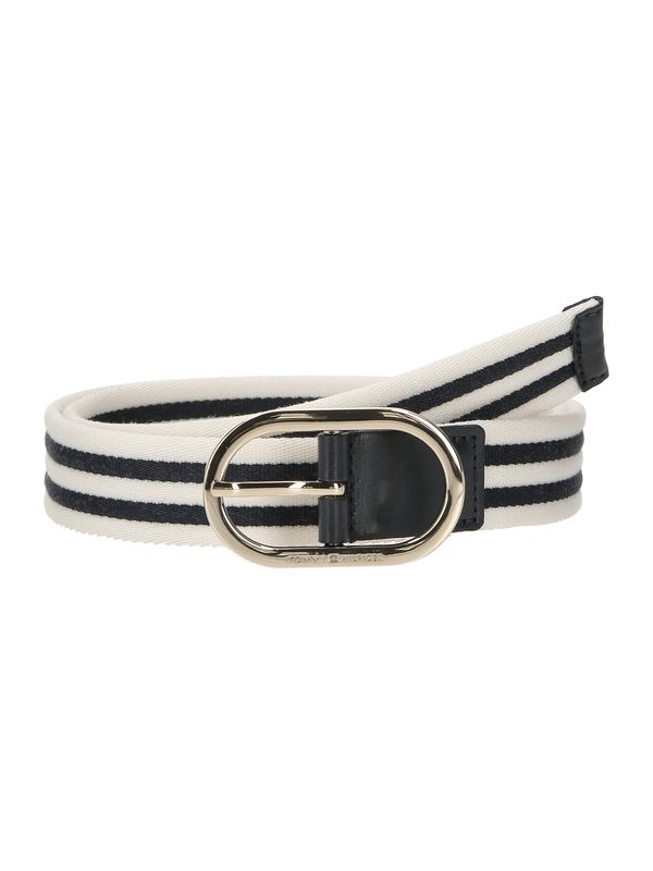 TOMMY HILFIGER TOMMY HILFIGER Колан 'CHIC WEBBING'  бежово / нейви синьо / черно