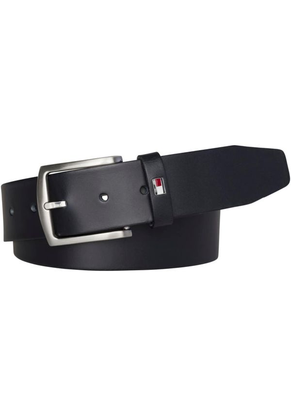 TOMMY HILFIGER TOMMY HILFIGER Колан 'Denton'  нейви синьо / червено / бяло