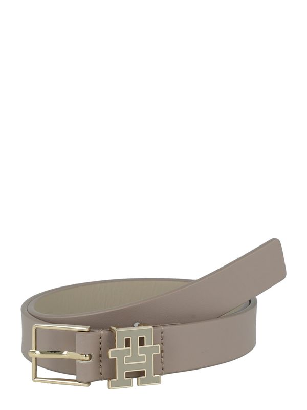 TOMMY HILFIGER TOMMY HILFIGER Колан  светлобежово / злато / таупе сиво