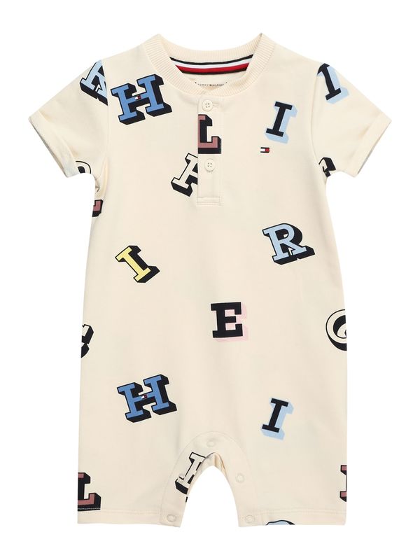 TOMMY HILFIGER TOMMY HILFIGER Комбинезон  бежово / синьо / червено / черно