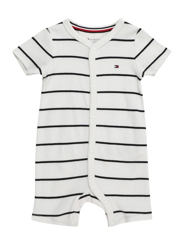 TOMMY HILFIGER TOMMY HILFIGER Комбинезон  черно / бяло