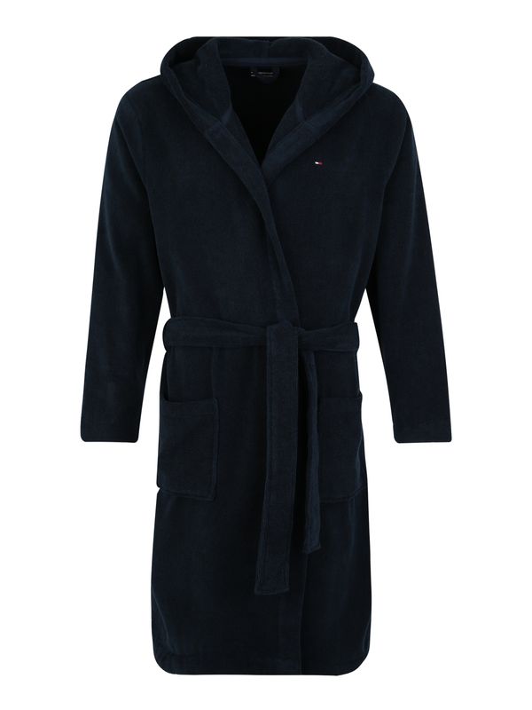 TOMMY HILFIGER TOMMY HILFIGER Къс халат за баня  нейви синьо / огнено червено / бяло