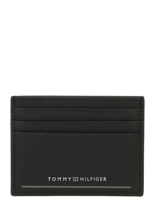 TOMMY HILFIGER TOMMY HILFIGER Несесер  сиво / черно / сребърно