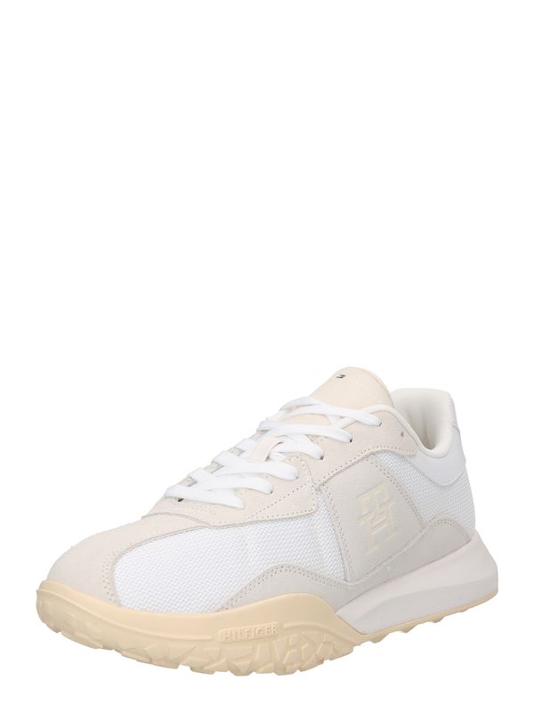 TOMMY HILFIGER TOMMY HILFIGER Ниски маратонки  бежово / телесен цвят / бяло