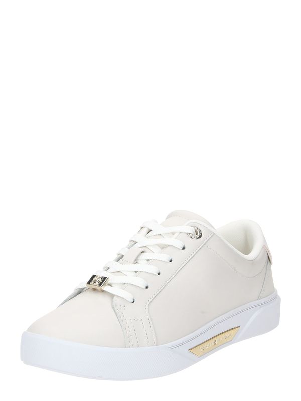 TOMMY HILFIGER TOMMY HILFIGER Ниски маратонки 'GOLDEN COURT'  кремаво